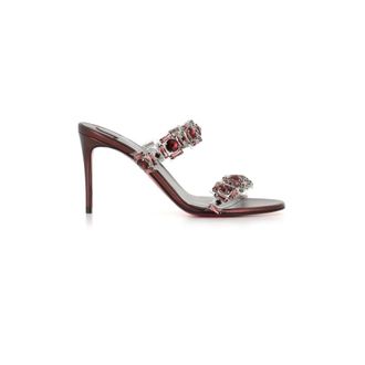 Christian Louboutin Heeled Mules, female, Brown, Size: 9 US Just Jewel 85