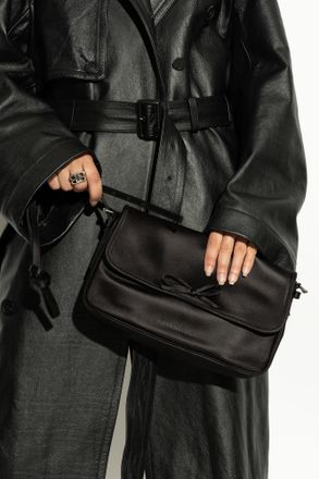 Balenciaga Shoulder Bag Leopolda, Womens, Black