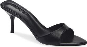Tony Bianco Hallie Slide Sandal in Black Vintage at Nordstrom, Size 6.5
