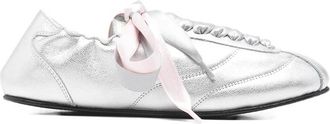 Repetto Ribbon Lace Sneakers