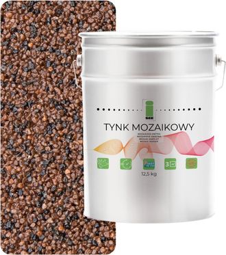 OEM Mosaico De Resina Marr&oacute;n, Yeso Clase 1, Mosaico 12,5 Kg, Resistente A Las Heladas