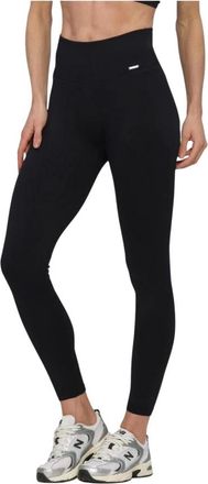 Aim'n Fitness, Dames, Zwart, XL, Ribbed Seamless Tights