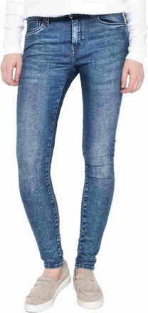 Pepe Jeans London Vaquero Pants Regent - Dames - Skinny Jeans - Blauw - W27 - Katoen - Jeans
