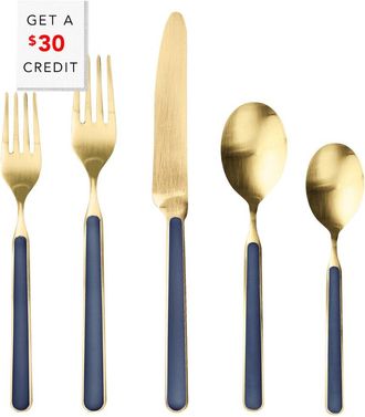 Mepra 5Pc Fantasia Ice Flatware Set With $30 Credit