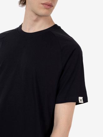 Montura Minimal logo t-shirt ardesia delav&egrave;