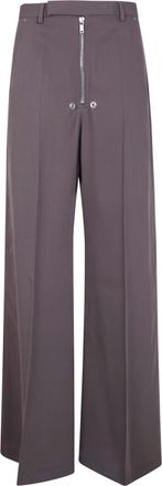 Rick Owens Tailored Wide Belas Trousers