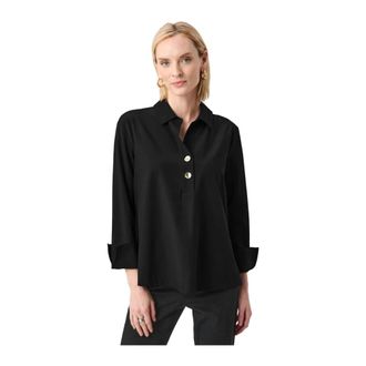 Joseph Ribkoff Dames, Blouses & Shirts, Zwart, Maat: L Spandex