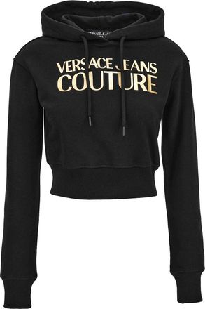 Versace Jeans Couture Truien - Dames - Hoodies - Zwart - M - Hoodies & sweatvesten