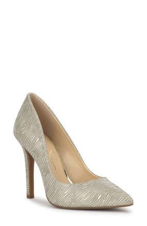 Jessica Simpson Cassani Pointy Toe Pump in Light Gold at Nordstrom, Size 5.5