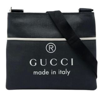 Gucci Pre-owned Canvas Crossbody Bag - Dames - Pre-owned - Zwart - Maat: ONE Size Zijde
