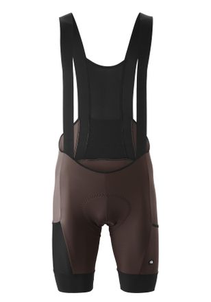 Gonso Fahrradhose GONSO Ride Miles Bib Cargo M, Damen, Gr. S, Normalgr&ouml;ssen, braun (dunkelbraun), 80% Polyamid, 20% Elasthan, Hosen Fahrradhose, Herren Grav