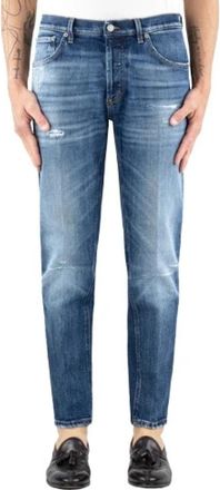 Dondup Carrot jeans Brighton - Heren - Loose Fit Jeans - Blauw - W32 - Denim - Jeans