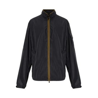 Moncler Light Jackets, male, Black, Size: XL Sayan Jacket