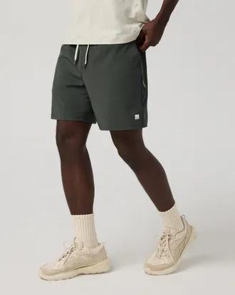 Vuori Clothing Banks Session Shorts Unlined 7 | River Rock | XS, Size Extra Small