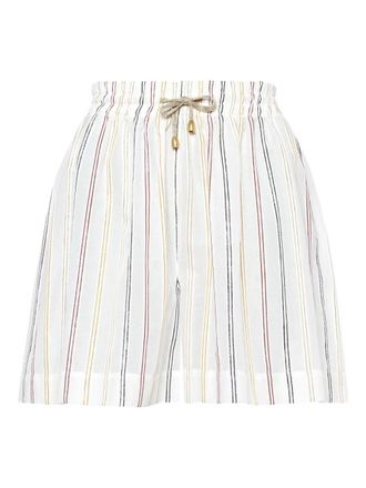 Eres Neda gestreepte shorts - Wit