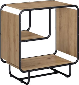 vidaXL Aparador Roble Artisan 60 X 37.5 X 64.5 Cm Madera De Ingenier&iacute;a Vidaxl