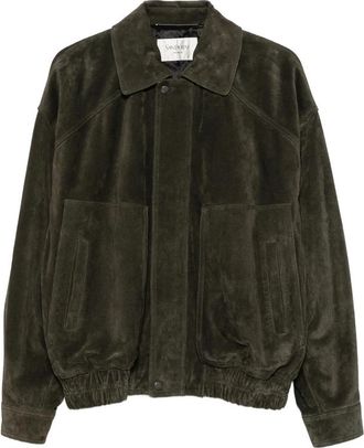 Saint Laurent Suede Bomber Jacket
