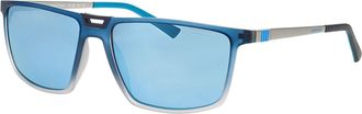 Jaguar 37630 Polarized 3100 Mens Sunglasses Blue Size 59
