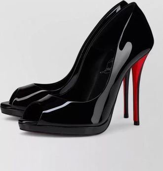 Christian Louboutin lady z peep toe platform pumps