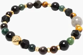Nialaya Spiritual Power Bracelet in Mixed Stone at Nordstrom, Size X-Large