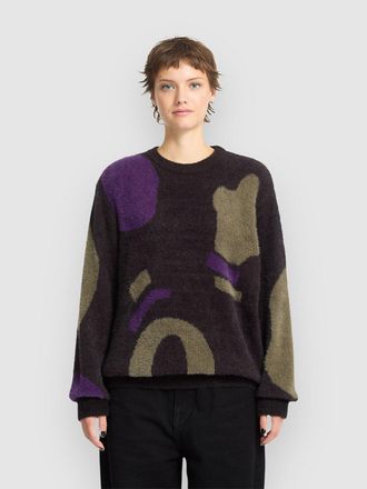 Volcom Blowstone Strickpullover schwarz