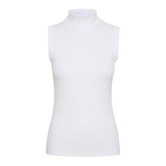 Inwear Top a collo alto bianco puro - - Knitwear - Donna - Bianco - 2XS