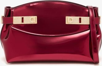 Ferragamo Hug Compact Leather Crossbody Bag
