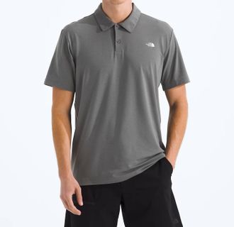 The North Face Adventure Polo In Smoke Pearl