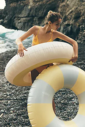 Anthropologie Sunnylife Tube Pool Ring