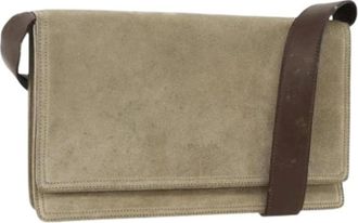 Prada Pre-owned Cross Body Bags, female, Beige, Size: ONE SIZE Pre-owned Vintage Shoulder Bag
