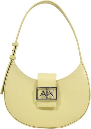 A|X Armani Exchange Shoulder Bags, female, Yellow, Size: ONE SIZE Shoulder Bag