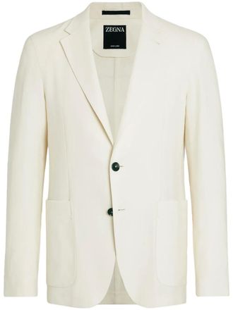 Ermenegildo Zegna Blazer Oasi Lino - Bianco
