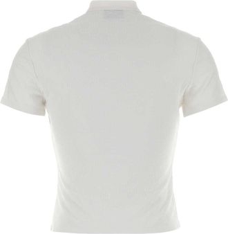 Gucci Womens Tops Blouse White Nylon Elastane