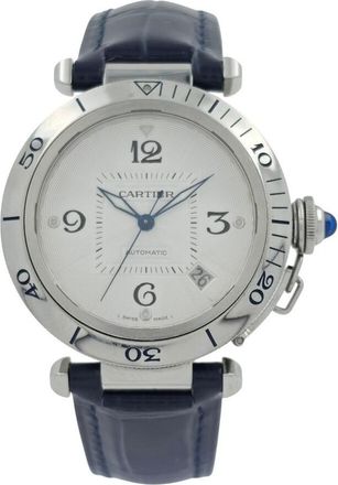 Cartier Pre-owned Cartier Pasha Automatic White Dial Mens Watch W3104055