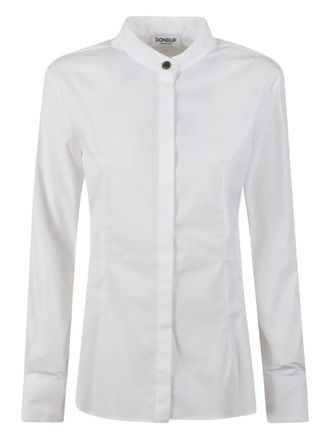 Dondup long-sleeve shirt - women - Fabric - 44 - White