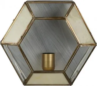 Fabrilamp Fabrilamp - Plaf&oacute;n Granadino Opalina 1xe27