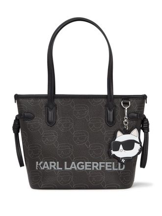 Karl Lagerfeld Borsa tote Ikon piccola - Nero
