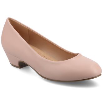 Journee Collection Women & apos;s Comfort Saar Medium and Wide Width Pumps