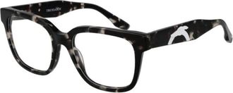 Trussardi Elegante Rechthoekige Brillen Frame - Heren - Brillen - Zwart - ONE Size - Accessoires