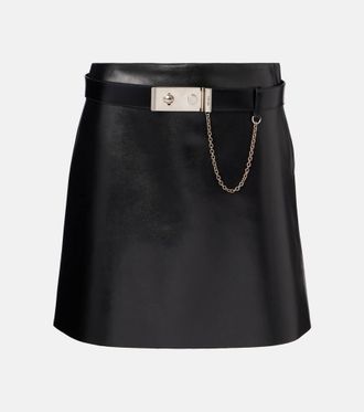 スカート PRADA FW24 Black gabardine skirt (P186KESOOO155E F0002) Prada Black Gabardine Skirt Effortless Elegance – LOZURI®