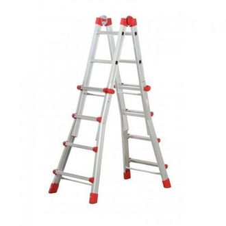 Hailo Escalera Multifunci&oacute;n Telesc&oacute;pica Profistep Multi Altura Max. De Trabajo (cm) 470 - Hailo