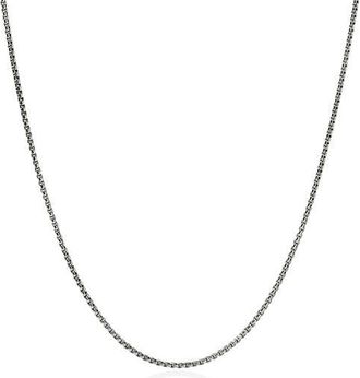 John Hardy Box Chain Necklace, 1.6mm in Sterling Silver at Nordstrom, Size 22