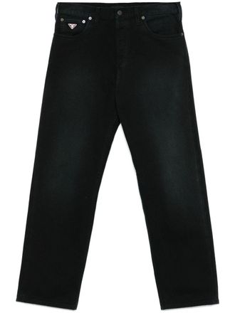 Prada tapered jeans - men - Cotton - 31 - Black