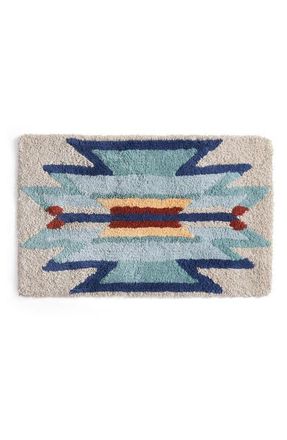 Pendleton Wyeth Trail Bath Rug in Oatmeal Multi at Nordstrom, Size Bath Mat