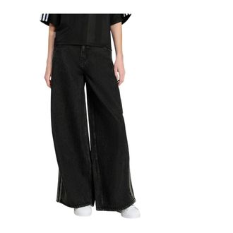 adidas Firebird Adilenium Track Pant Denim - Dames - Trainingsbroeken - Zwart - W25 L32 - Denim - Fitness