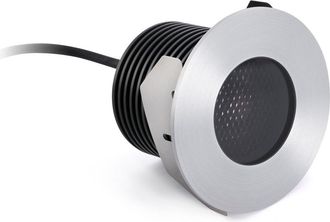 Faro Barcelona Faro Barcelona - Grund Empotrable De Suelo Inoxidable Satinado Y Negro Mate 70729