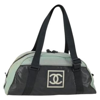 Chanel Pre-owned Weekend Bags, female, Black, Size: ONE SIZE Pre-owned Boston Bag