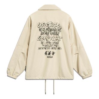 Li-Ning x Disney Oswald Graphic Jacket Light Brown AFDT305-1