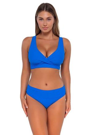 Sunsets Elsie Bikini Swimsuit Top - F Cup in Electric Blue at Nordstrom, Size 38