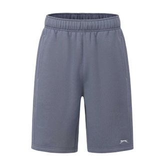 Slazenger Heren Fleece Shorts (Leisteenblauw)